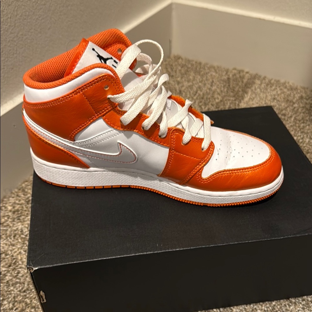 Jordan Kids Sneakers - Orange and White